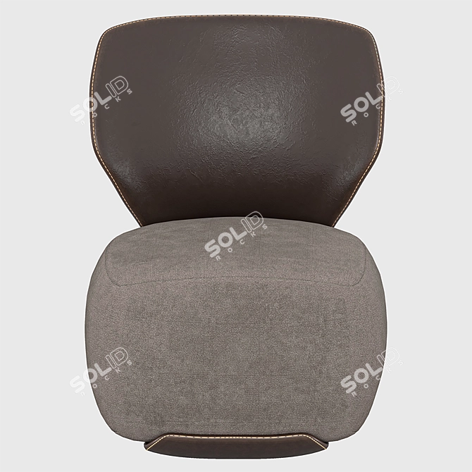 Modern Armchair in 3dsmax 2015 3D model image 4