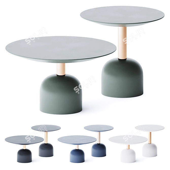 Miniforms Illo Coffee Table 3D model image 2