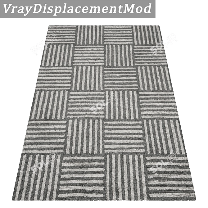 Luxury Carpet Set - High-Quality Textures 3D model image 3