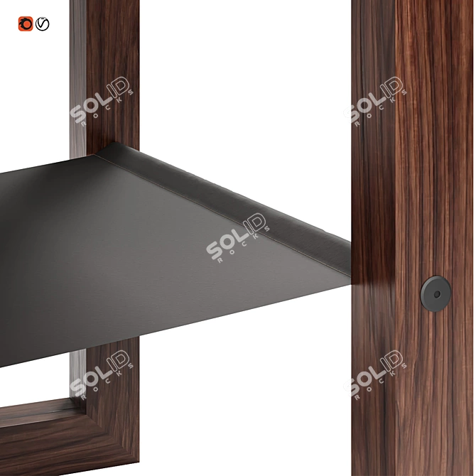 Sleek Modern Coffee Table 3D model image 3