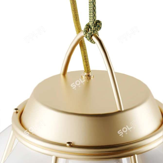 Nordenskiöld's Hobo Pendant: Sleek Elegance 3D model image 3