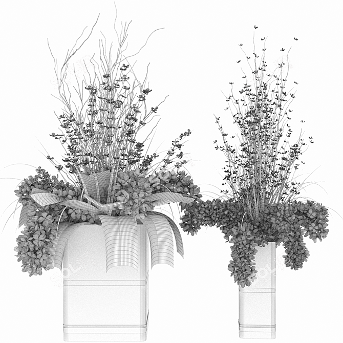Gorgeous Collection of Plant Vol 56 3D model image 4