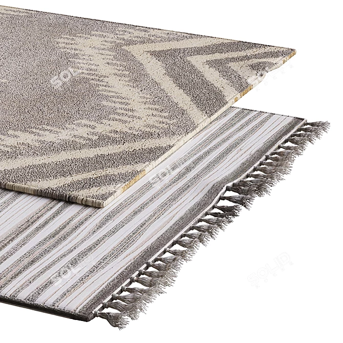 Soft and Stylish Carpets 3D model image 2