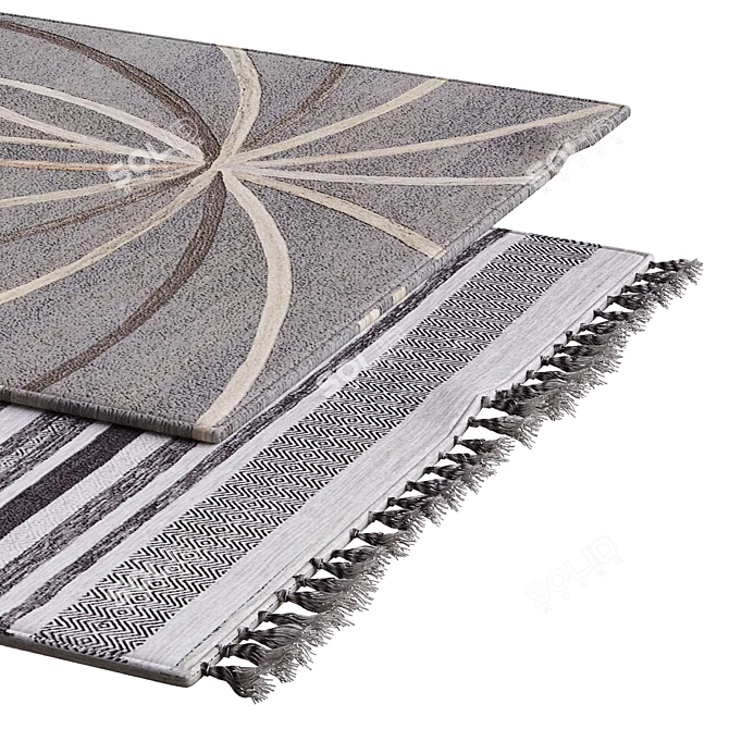 Luxury Carpet: Timeless Elegance 3D model image 2