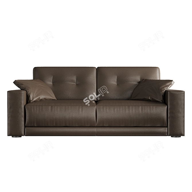 Italian Keoma Safira Double Sofa 3D model image 2
