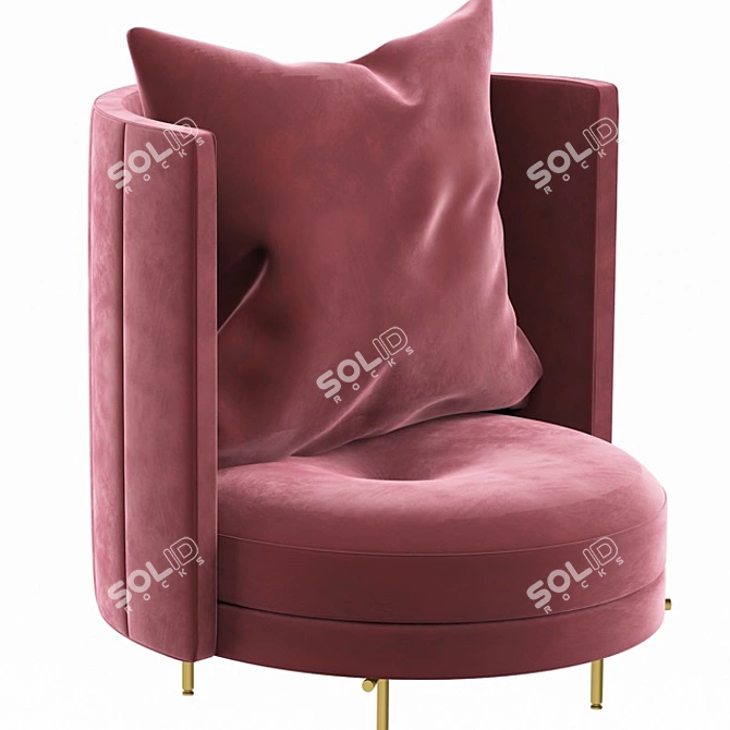 Sleek and Stylish Minotti Torii 3D model image 3