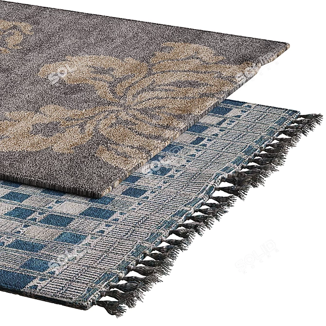 Elegant Carpets: 444 536 Polys 3D model image 2