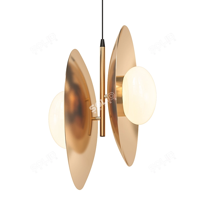 Nouvel Small Pendant: Elegant Illumination 3D model image 1