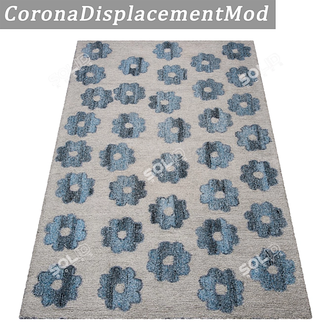Luxury Carpet Set - High Quality Texture 3D model image 4