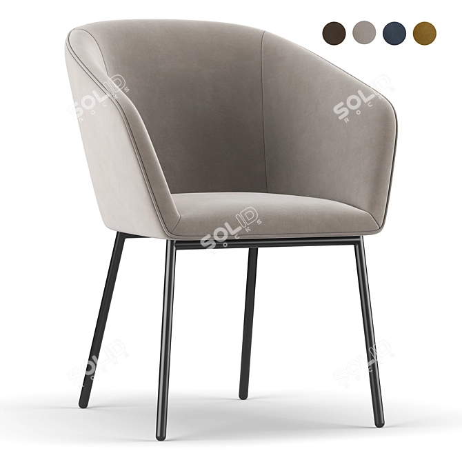 ErgoFlex Seating Solution 3D model image 1