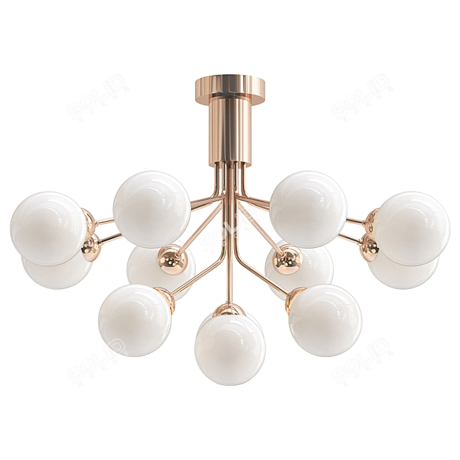 Elegant Design Lamp: DANNA C 3D model image 1