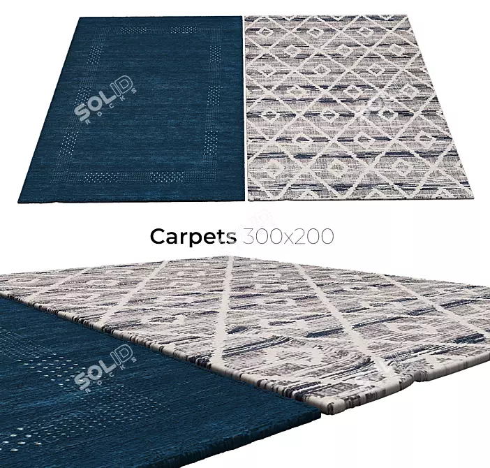 Elegance Meets Comfort: Interior Carpets 3D model image 1