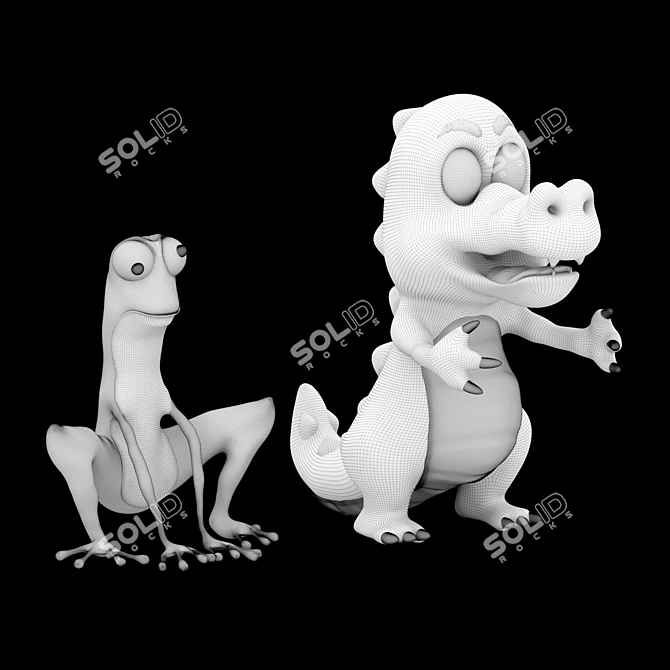 Realistic 3D Model Toy: Polygons: 268.762 3D model image 4