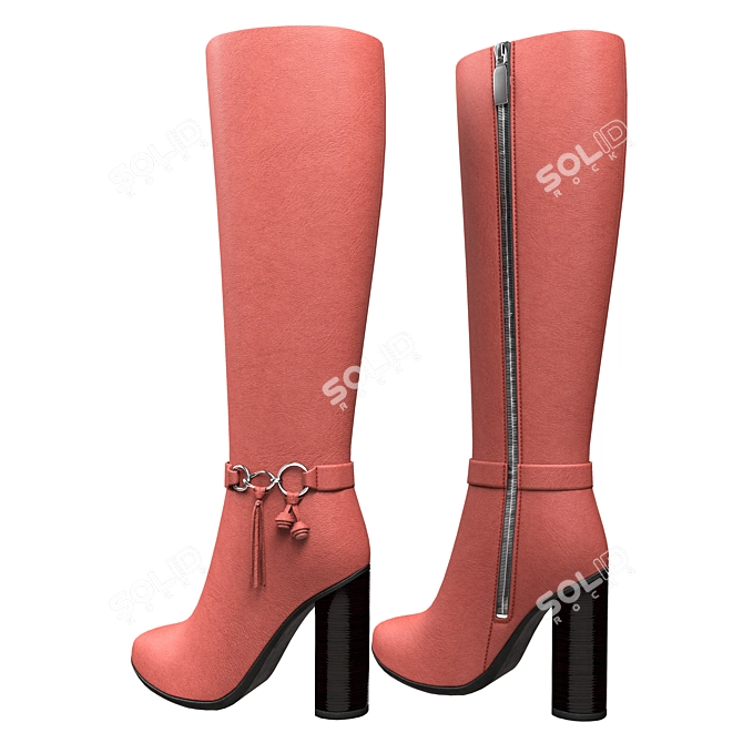 Polaris Winter Boots: Ultimate Cold Protection 3D model image 3