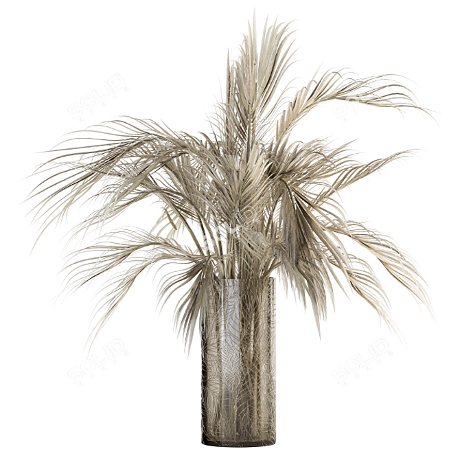 Palm Paradise Bouquet 3D model image 1