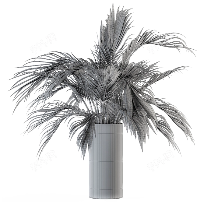 Palm Paradise Bouquet 3D model image 4