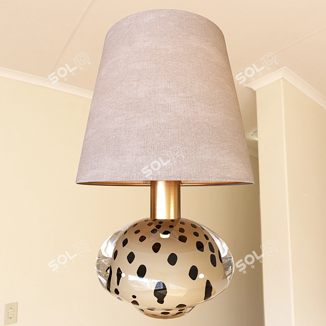 Elegance Illuminated: Auden Table Lamp 3D model image 2