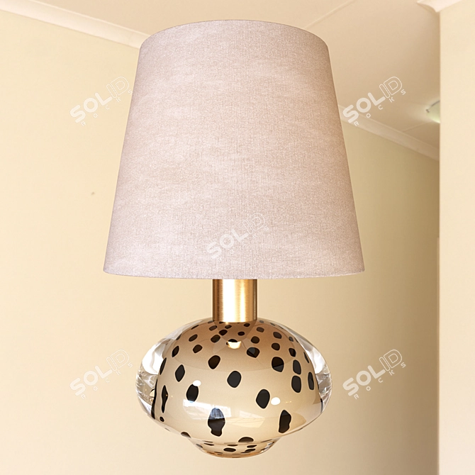 Elegance Illuminated: Auden Table Lamp 3D model image 4