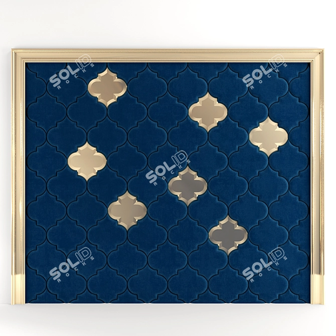 Elegant Panel 7: Enhance Your Decor 3D model image 2