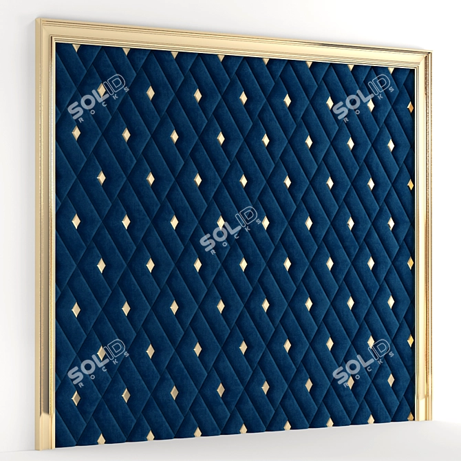 Elegant Decorative Panel 10 3D model image 1