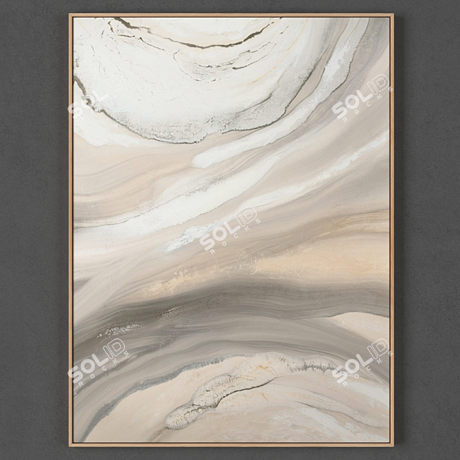 Abstract Frames Set - 800x600mm 3D model image 3