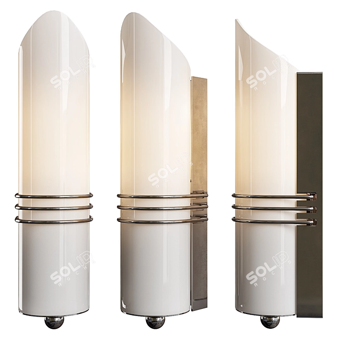 Lussole Loft Selvino Pendant Light 3D model image 1