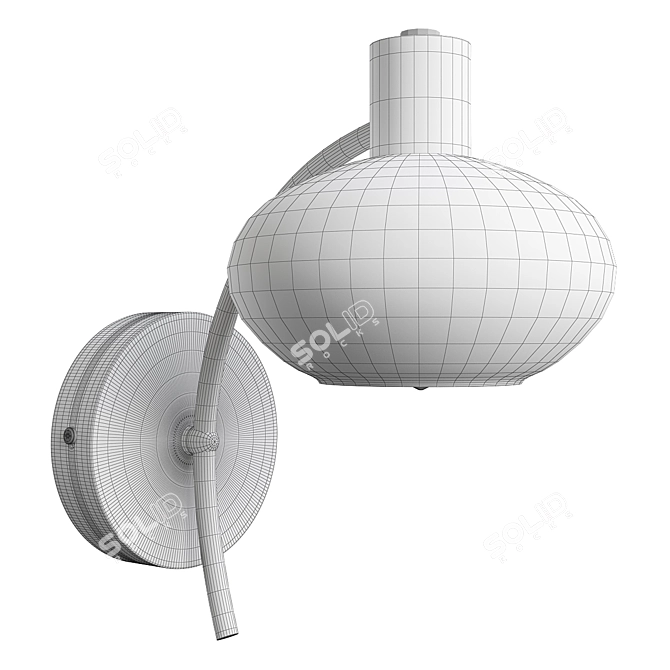 Elegant Latona Arte Lamp 3D model image 2