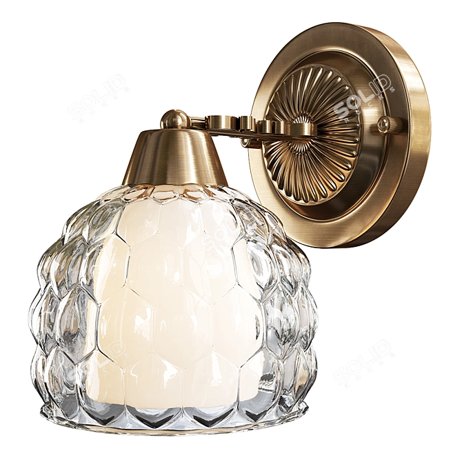 Elegant Malina Arte Lamp 3D model image 1