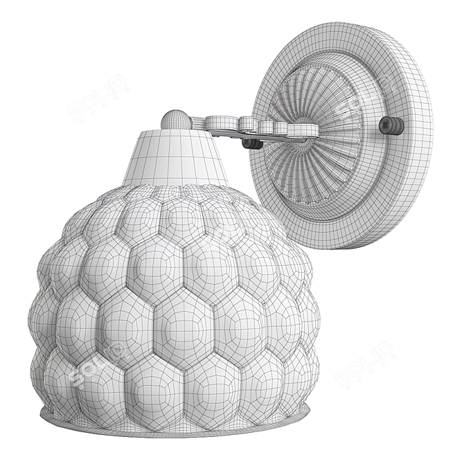 Elegant Malina Arte Lamp 3D model image 2