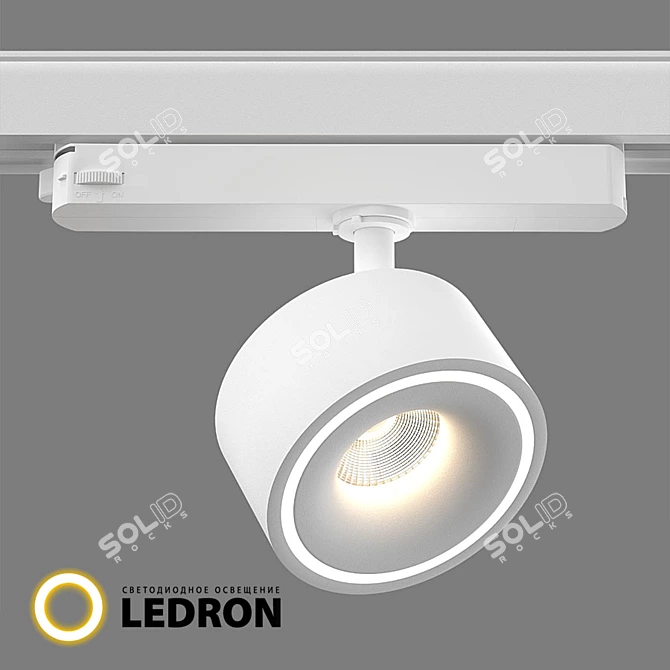 COB Track Light MJ-1180 3D model image 4