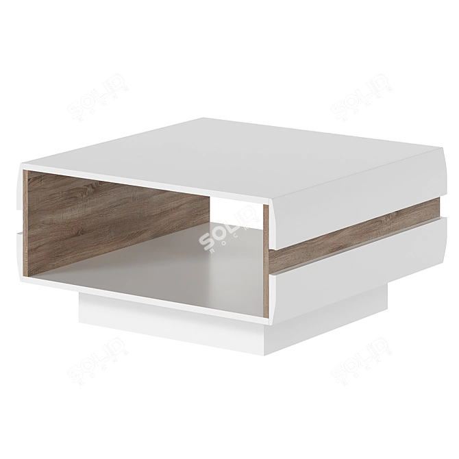 Linate Minimalist Coffee Table 3D model image 1