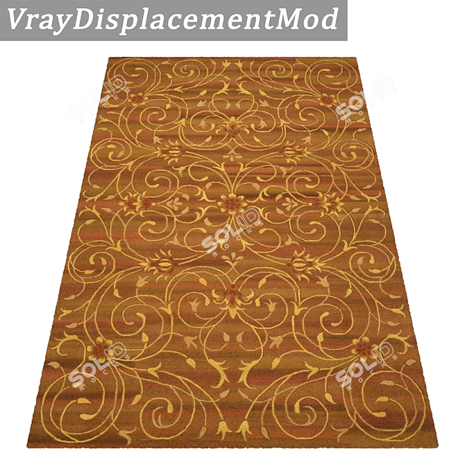 Luxury Carpet Set: High-Quality Textures for Stunning Renders 3D model image 3