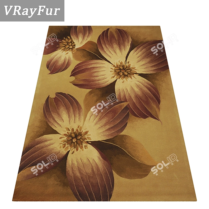  Versatile High-Quality Carpet Set 3D model image 2