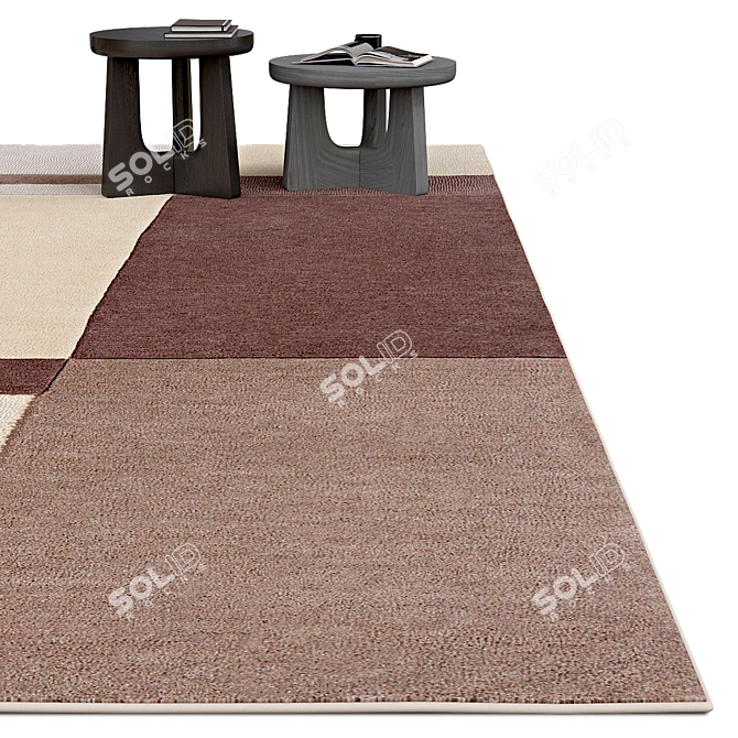 Exclusive Vintage Carpet | No. 166 3D model image 2