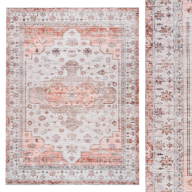 Luxury Archive Collection: No. 167 Carpet 3D model image 1