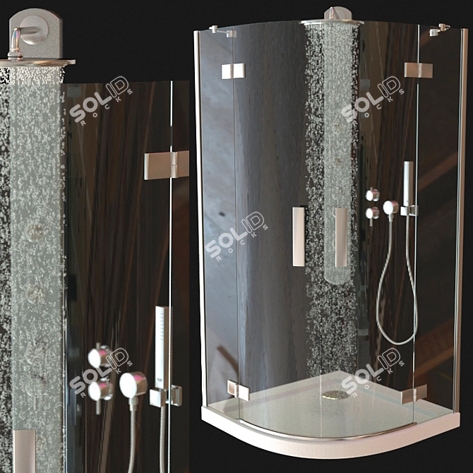 Ravak SmartLine Shower Set 3D model image 4