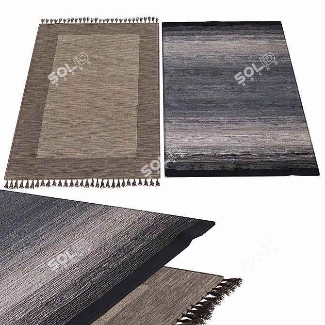 Luxury Poly Carpets 3D model image 1