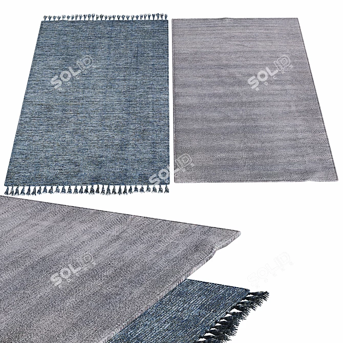 Soft and Stylish Carpets 3D model image 1