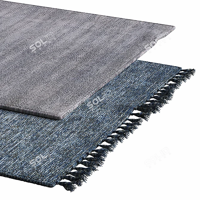 Soft and Stylish Carpets 3D model image 2