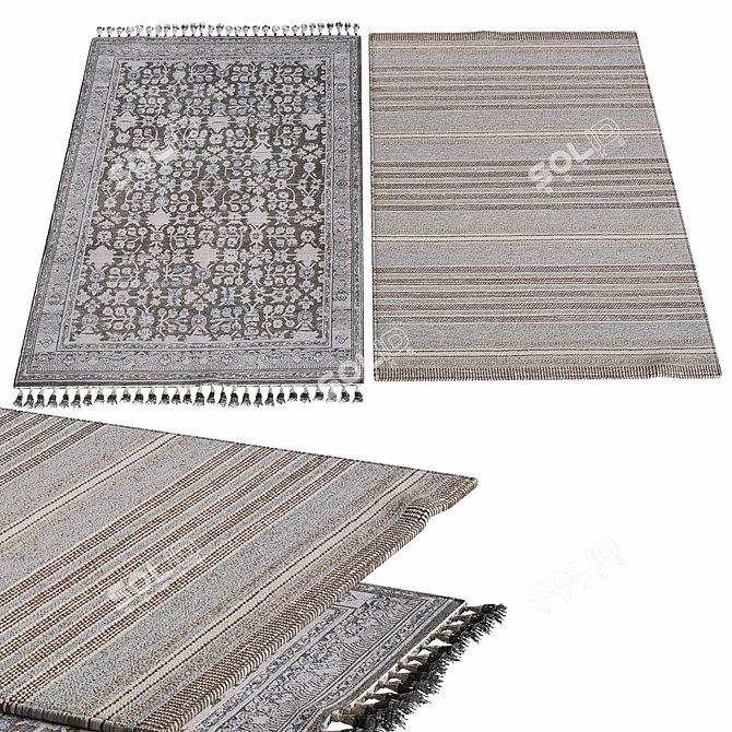 Stylish Carpets for Every Space 3D model image 1