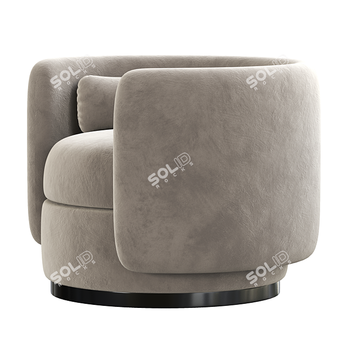 Contemporary Armchair by Philippe Malouin 3D model image 4