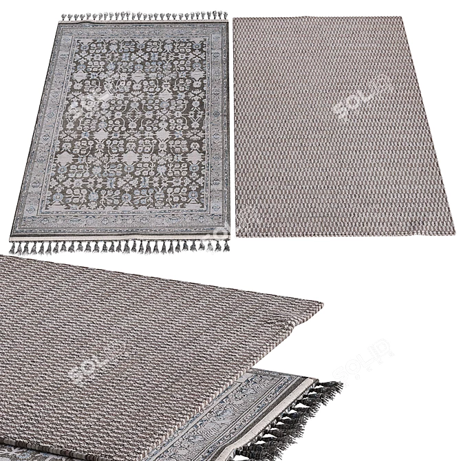 Title: Luxury 3D Carpets - Limited Edition 3D model image 1