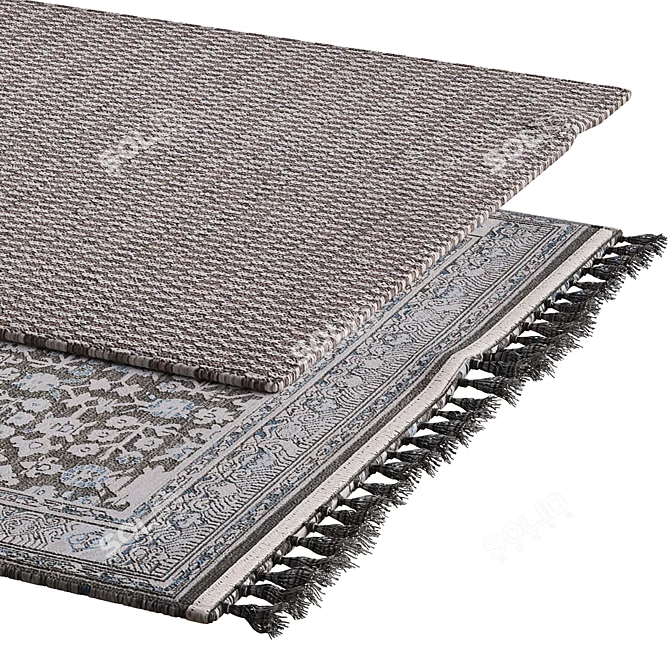 Title: Luxury 3D Carpets - Limited Edition 3D model image 2