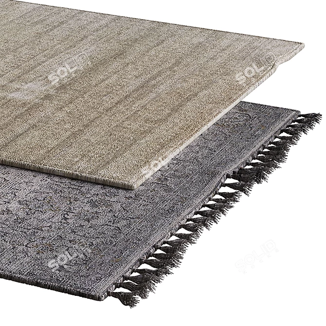 Polys Carpets: Luxurious and Durable 3D model image 2