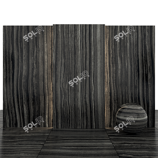 Lux Black Marble Suite 3D model image 2