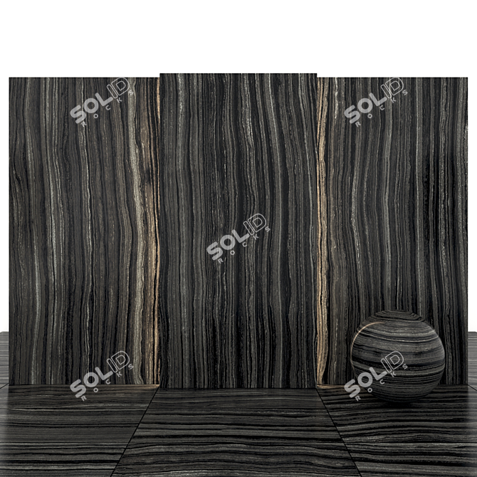 Lux Black Marble Suite 3D model image 3