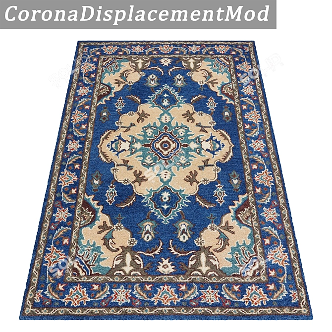 High-Quality Carpet Set 3D model image 4