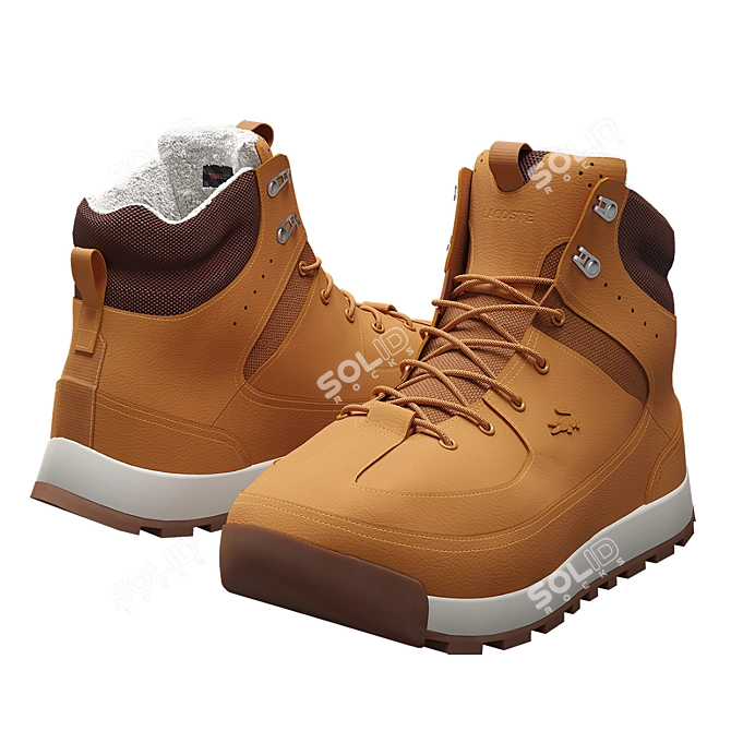 LACOSTE Urban Breaker Winter Boots 3D model image 3