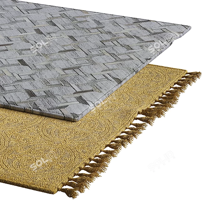 Luxurious Polys Carpet 3D model image 2