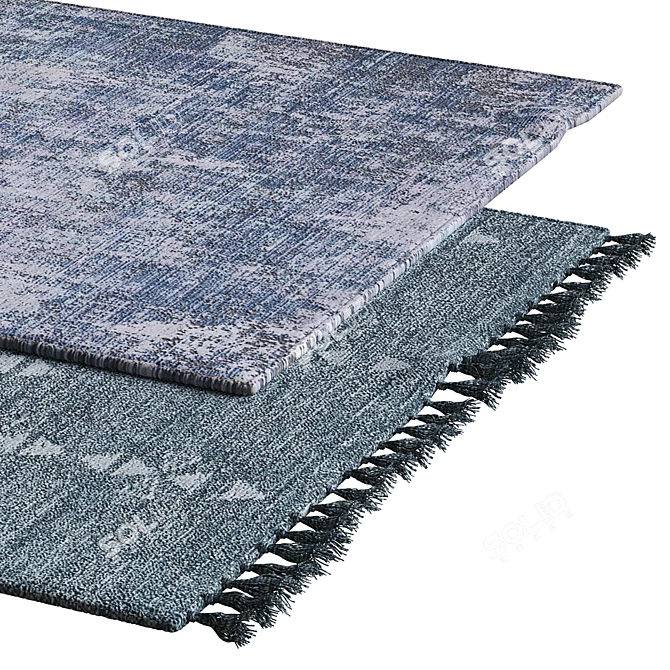 Luxury Polyblend Carpets 3D model image 2